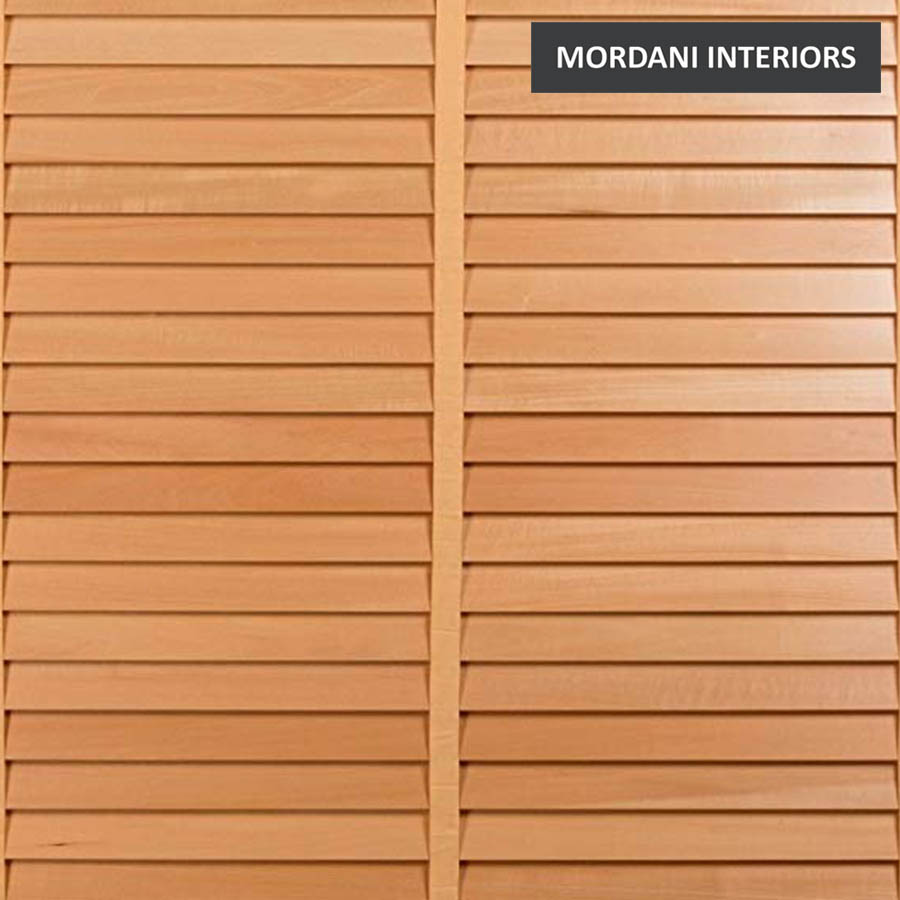 Light Walnut Wooden Venetian Blind